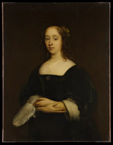 Portrait of a Woman by Cornelis Jonson van Ceulen, painting, 1648