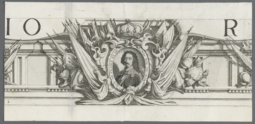 The Siege of La Rochelle: Plate 2 by Michael Lasne, print, 1628-1630