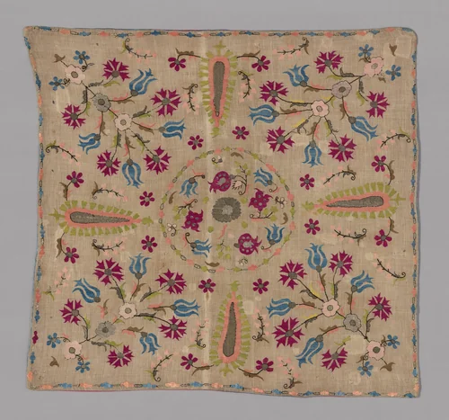 Turban Panel by Turkey, textile, 1600-1800