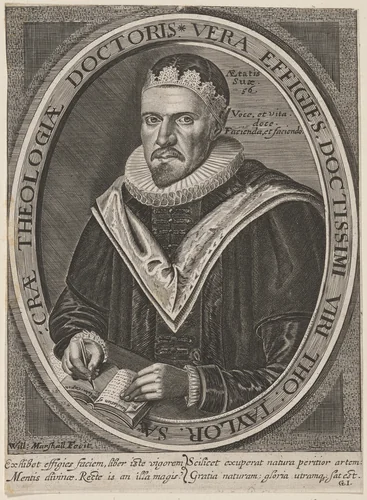 Thomas Taylor, D.D. by William Marshall, print, 1569-1677