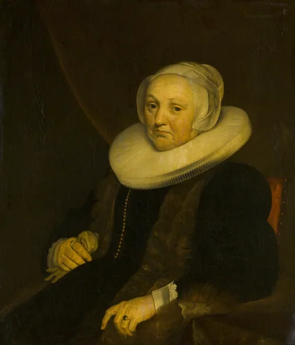 Portrait of a Lady by Jacob van Loo, painting, 1647