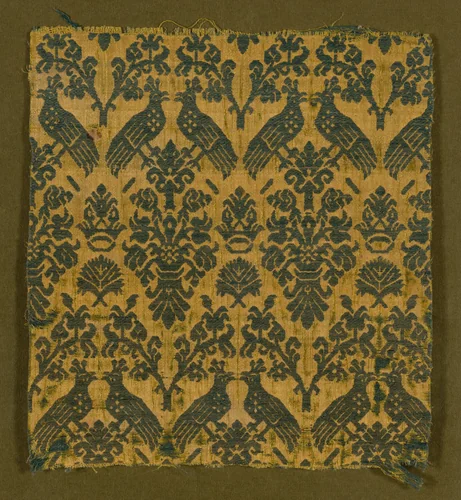 Fragment by Spain, textile, 1600-1650