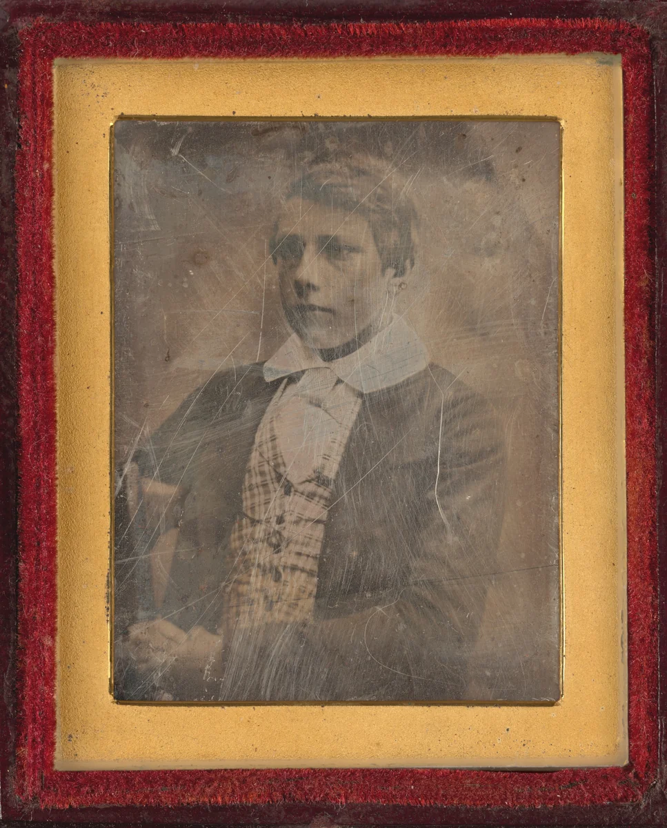 Edmund Ashworth Jr. by British 19th Century, photograph, 1845