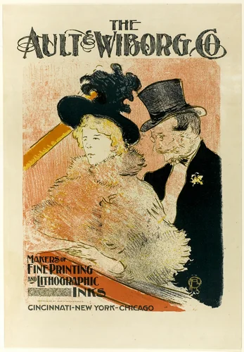 At the Concert by Henri de Toulouse-Lautrec, print, 1896