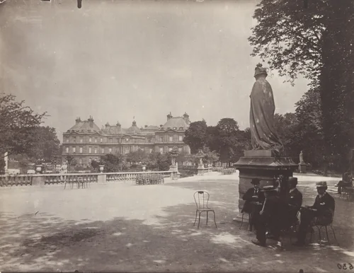 Luxembourg by Eugène Atget, photograph, 1899