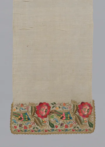 Towel by Turkey, textile, 1875-1900