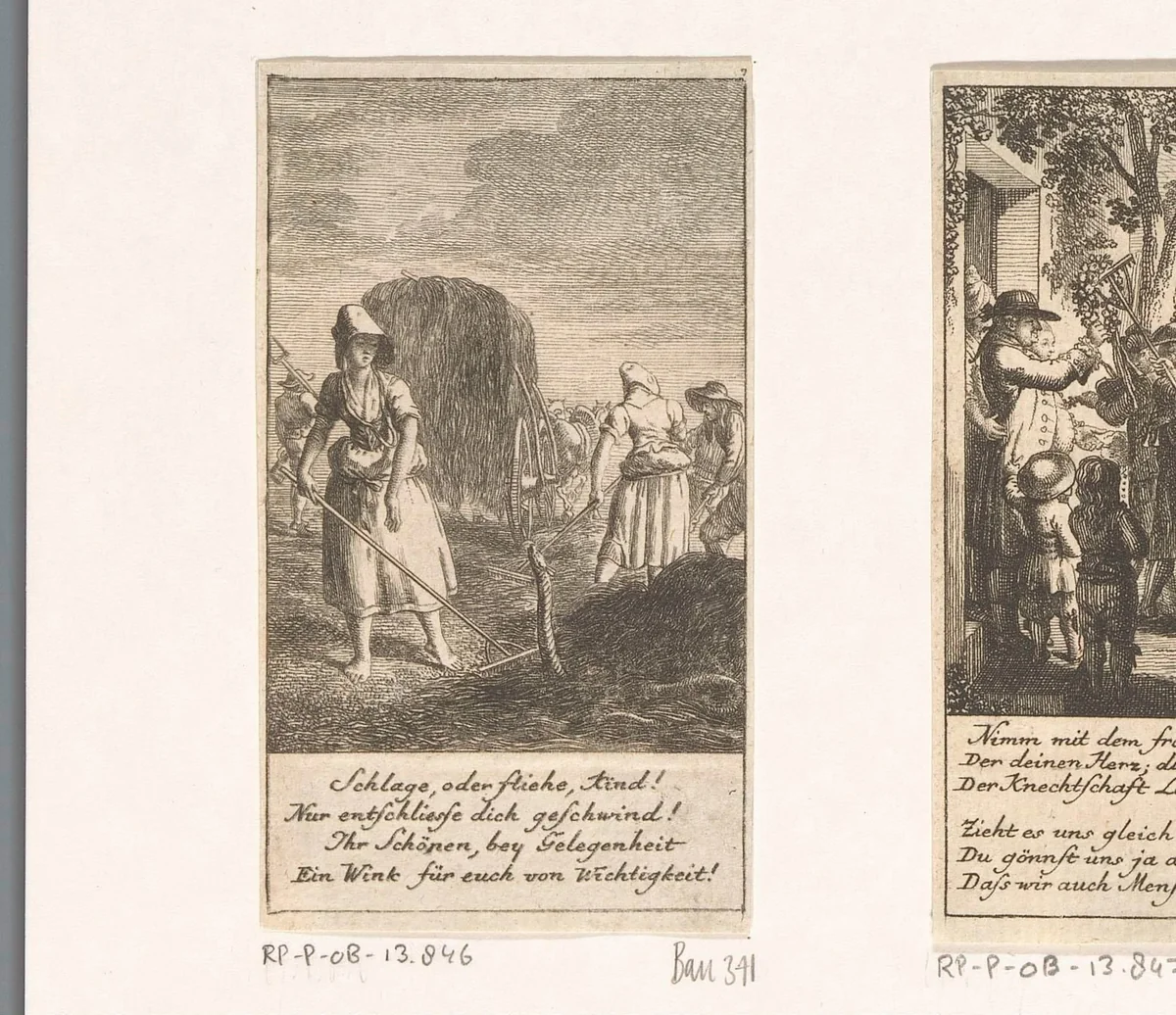 Juli by Daniel Nikolaus Chodowiecki, print, 1777
