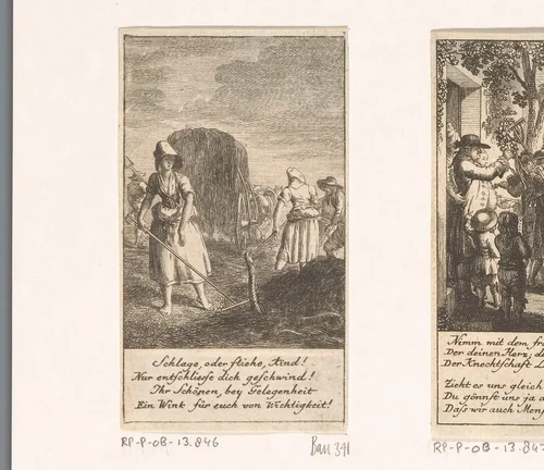 Juli by Daniel Nikolaus Chodowiecki, print, 1777