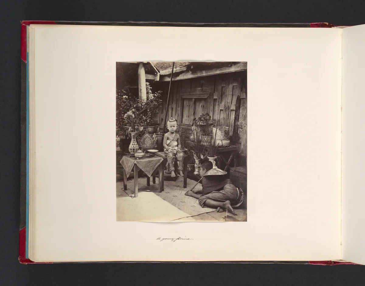 A Young Prince by John Thomson, photograph, 1863-1872