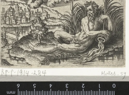 Riviergod Scamander by Unknown, print, 1568