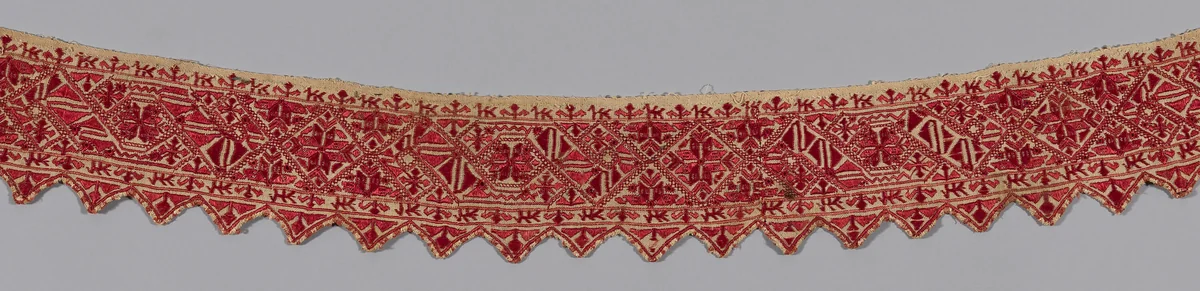 Border by Greece, textile, 1801-1900