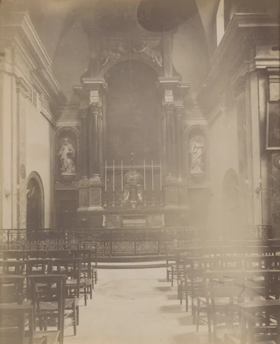 Ancien couvent des Carmes. Rue de Vaugirard 70 by Eugène Atget, photograph, 1914