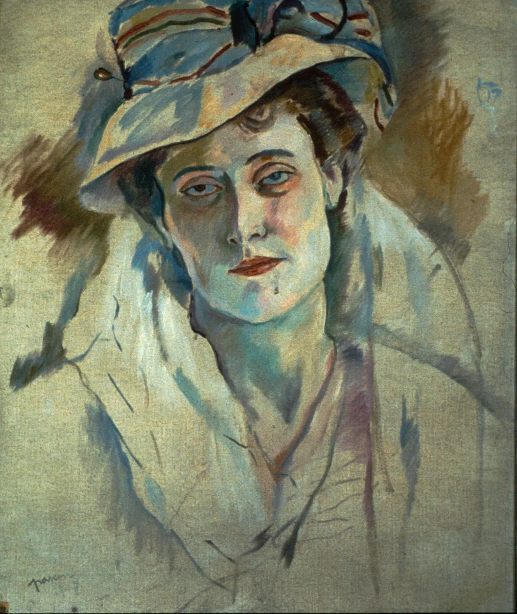 Hermine David by Jules Pascin, painting, 1907