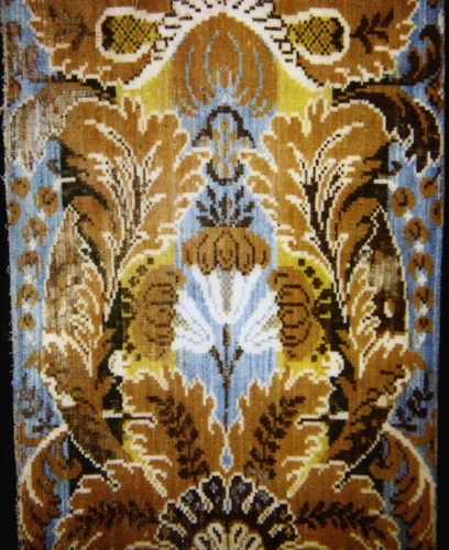 Panel by France, textile, 1690-1710