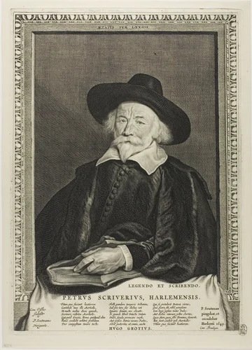 Peter Scriverius by Cornelis Visscher, print, 1649