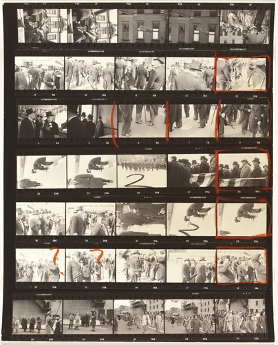 Guggenheim 107/Americans 2--Hoboken, New Jersey by Robert Frank, photograph, 1955