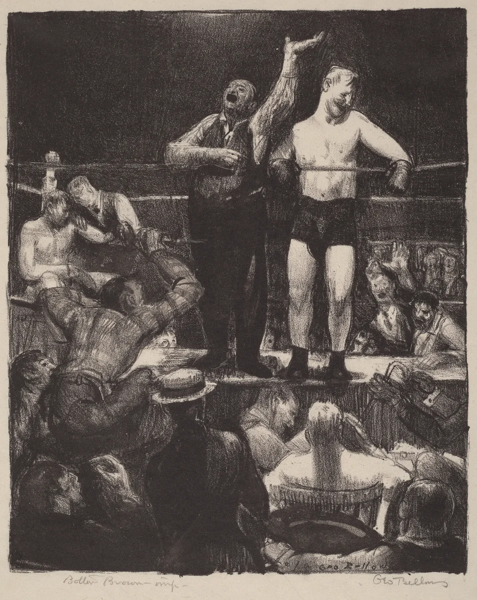 Introductions by George Bellows, print, 1921