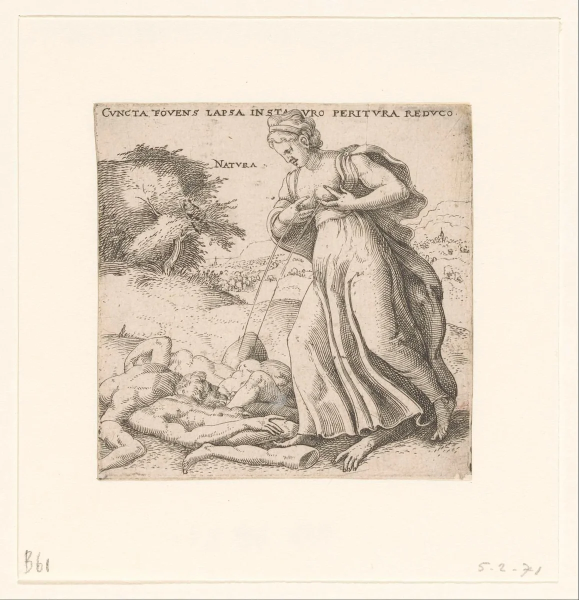 Natuur by Unknown, print, 1533-1567
