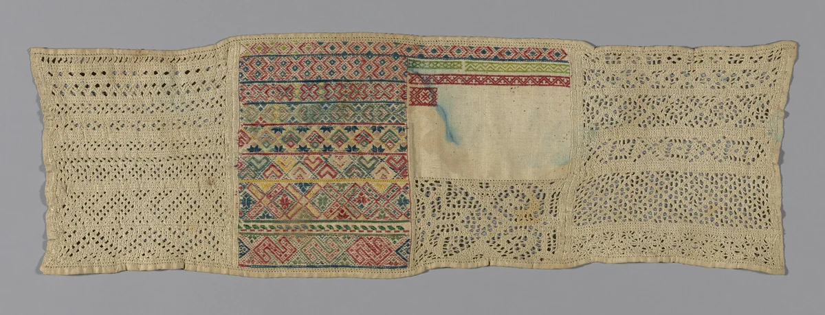 Sampler by Spain, textile, 1801-1900