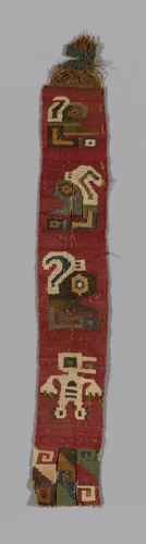 Fragment (Band) by Provincial Wari, textile, 800-1100