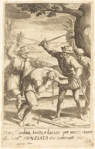 Marco Cambini by Jacques Callot
Donato Mascagni, print, 1619