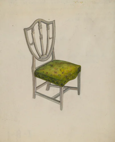 Chair by Edna Crenshaw Rex, index of american design, 1936