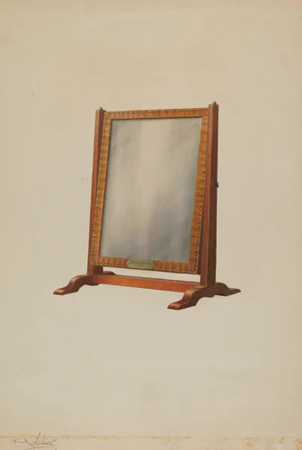 Mirror by Frank Wenger, index of american design, 1938