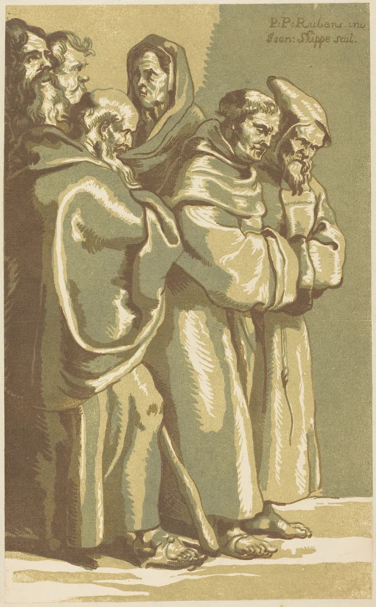 A Group of Monks and a Woman by John Skippe
Sir Peter Paul Rubens, print, 1780-1790