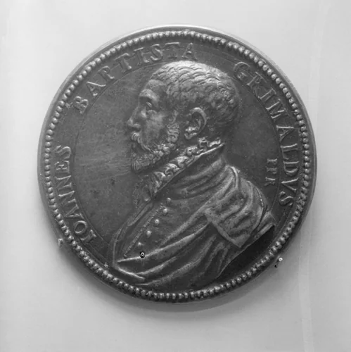 Giambattista Grimaldi by Pietro Paolo Galeotti, metalwork, 1545-1580