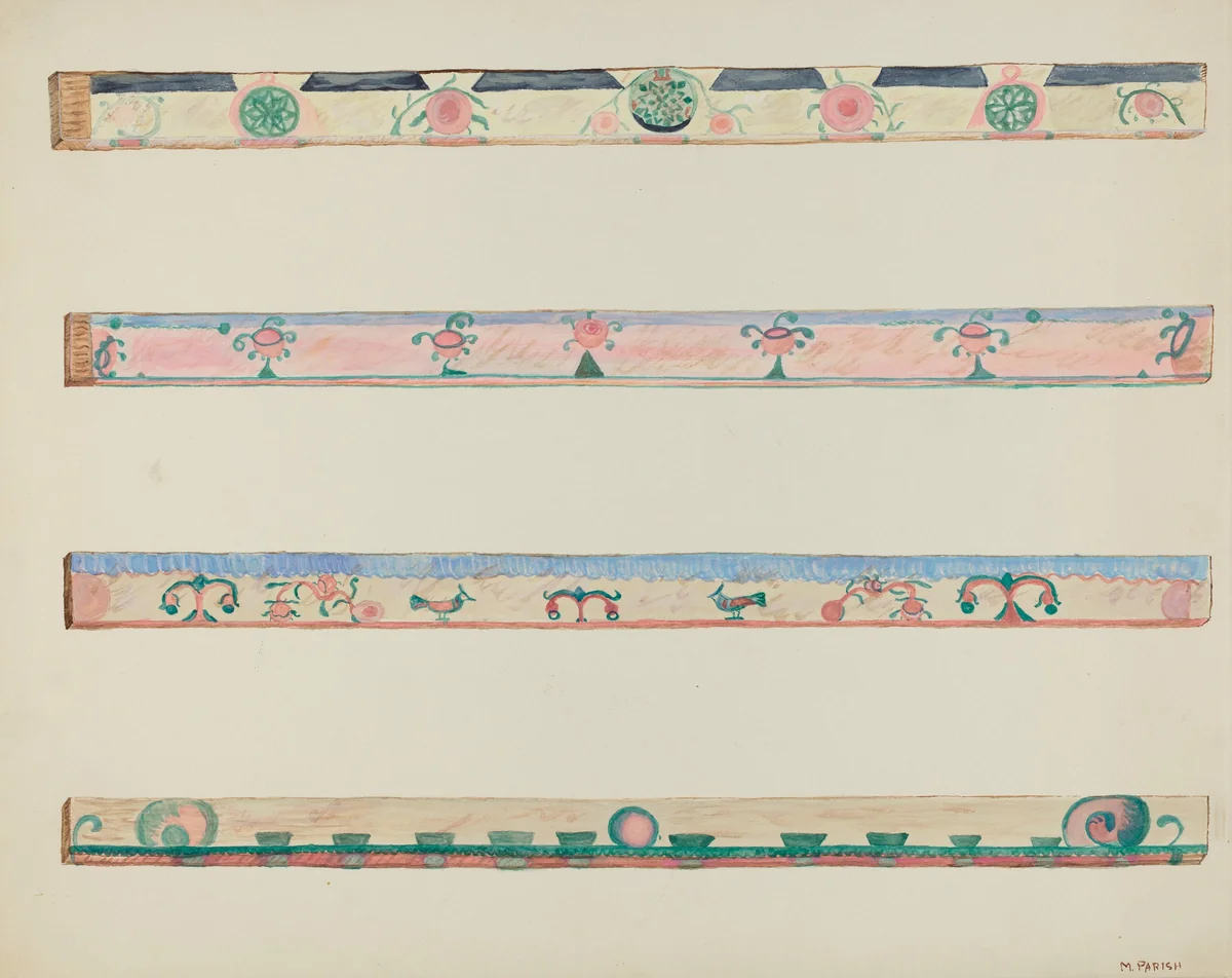 Vigas by Margery Parish, index of american design, 1937