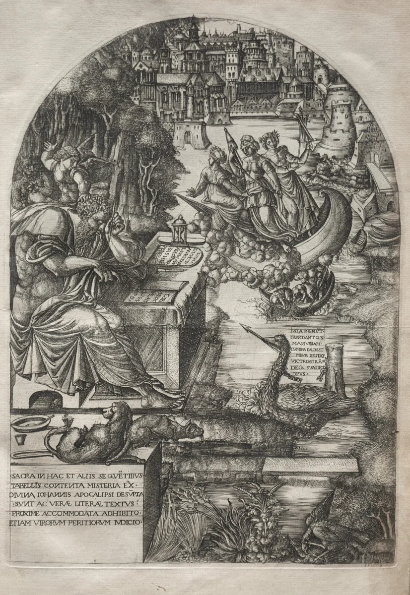 The Apocalypse (bound volume) by Jean Duvet, print, 1555