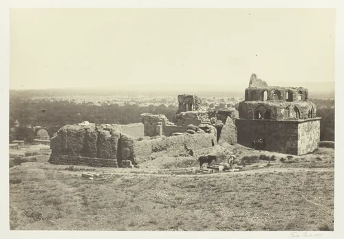 Distant View of Damascus by Francis Frith, photograph, 1857