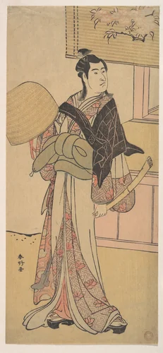 The Third Sawamura Sojuro in the Role of Shirai Gonpachi by Katsukawa Shunkō (勝川春好), print, 1788