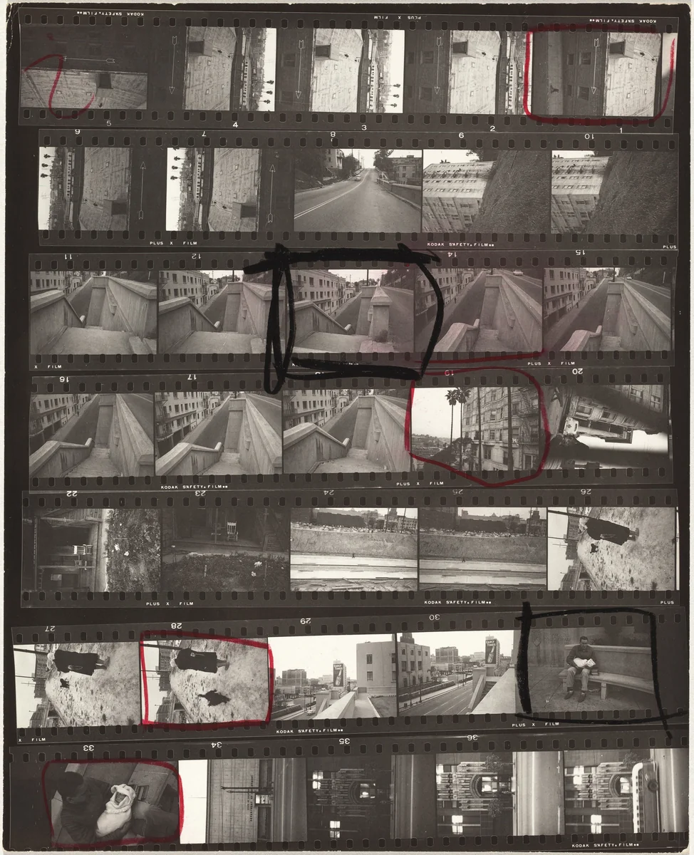 Guggenheim 441/Americans 61--Los Angeles by Robert Frank, photograph, 1955-1956