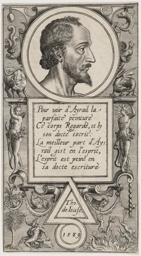 D'Ayrail by Thomas de Leu, print, 1589