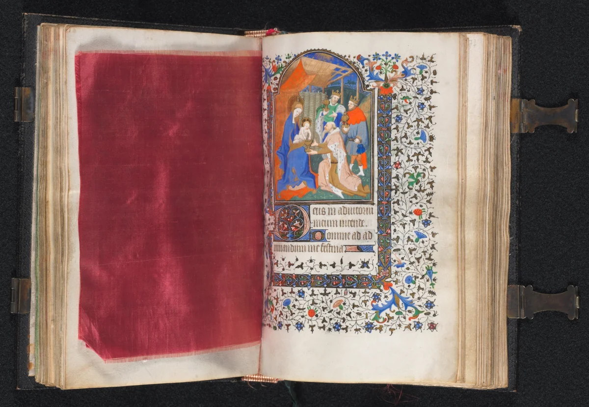 Book of Hours (Use of Paris): Fol. 66v, Decorated Border by The Bedford Master, book, 1415-1425