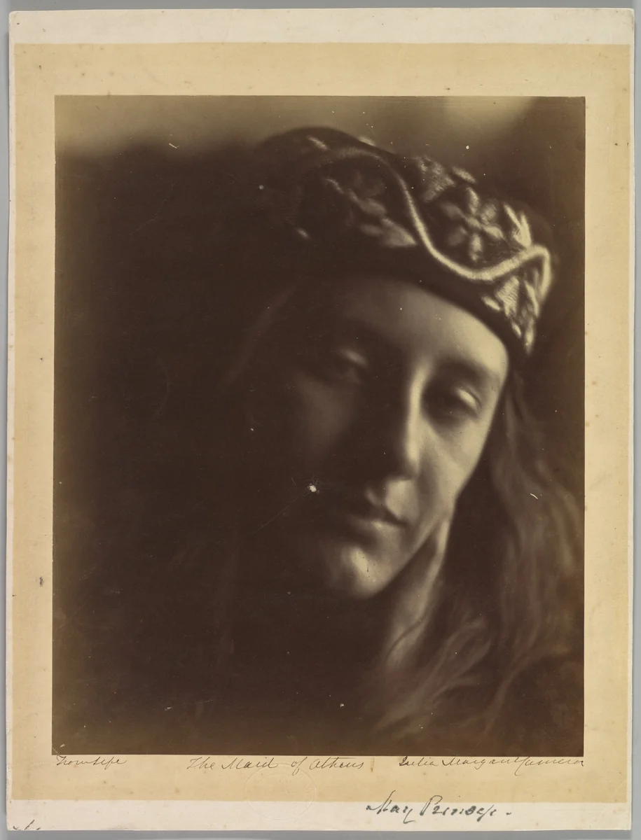 The Maid of Athens (May Prinsep) by Julia Margaret Cameron, photograph, 1866