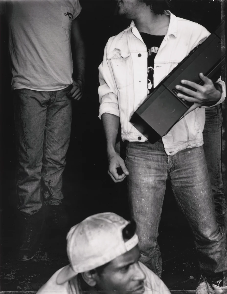 Boom Box by Jim Goldberg, photograph, 1989
