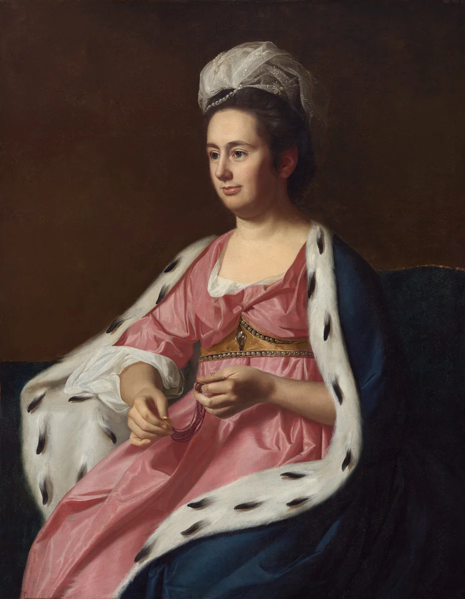 Abigail Smith Babcock (Mrs. Adam Babcock) by John Singleton Copley, painting, 1774