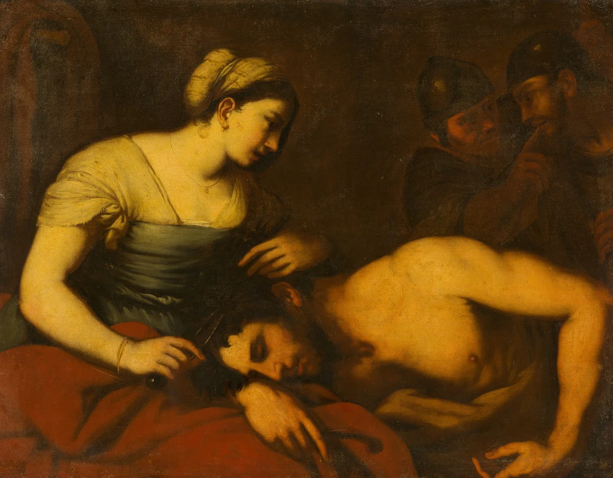 Samson and Delilah by Luca Giordano, painting