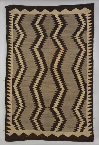 Blanket or Rug by Navajo, textile, 1801-1900