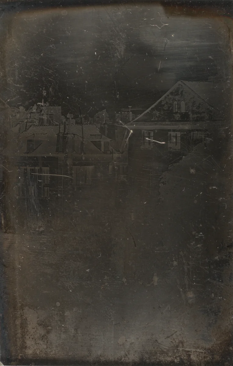 [Rooftops, Paris] by Armand Fizeau, photograph, 1843