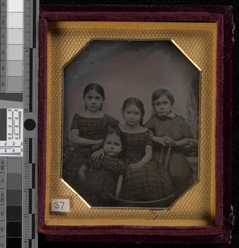 Professor Schneider's Children by W. & F. Langenheim, photograph, 1840-1844