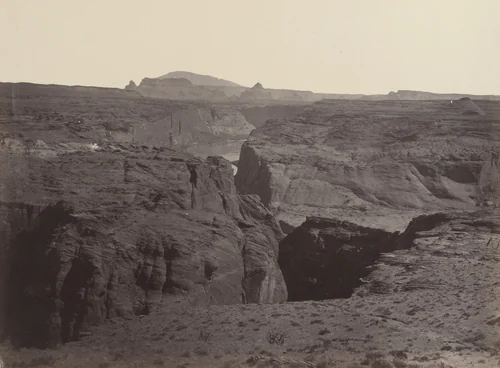 Canyon of the Colorado River by Timothy O'Sullivan, photograph, 1871