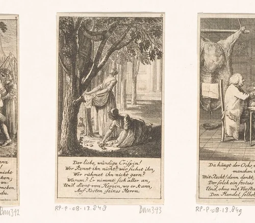 September by Daniel Nikolaus Chodowiecki, print, 1777