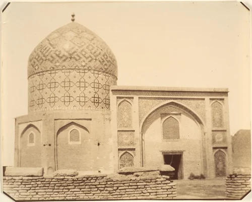 [Mosque of Nasser-eddin Shah, Teheran, Iran] by Luigi Pesce, photograph, 1840-1869