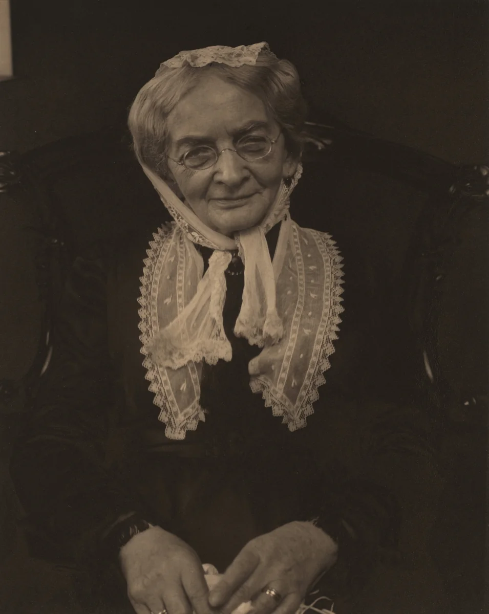 Mrs. Stieffel by Alfred Stieglitz, photograph, 1921