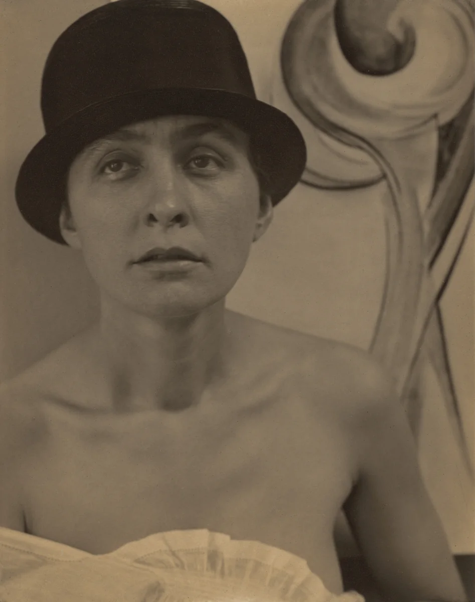 Georgia O'Keeffe by Alfred Stieglitz, photograph, 1918