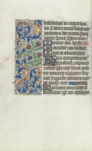 Book of Hours (Use of Rouen): fol. 98v by Master of the Geneva Latini, book, 1465-1475