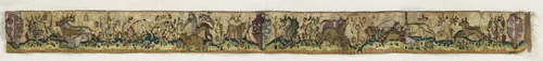 Tapestry Border by Unknown, textile, 1400-1450